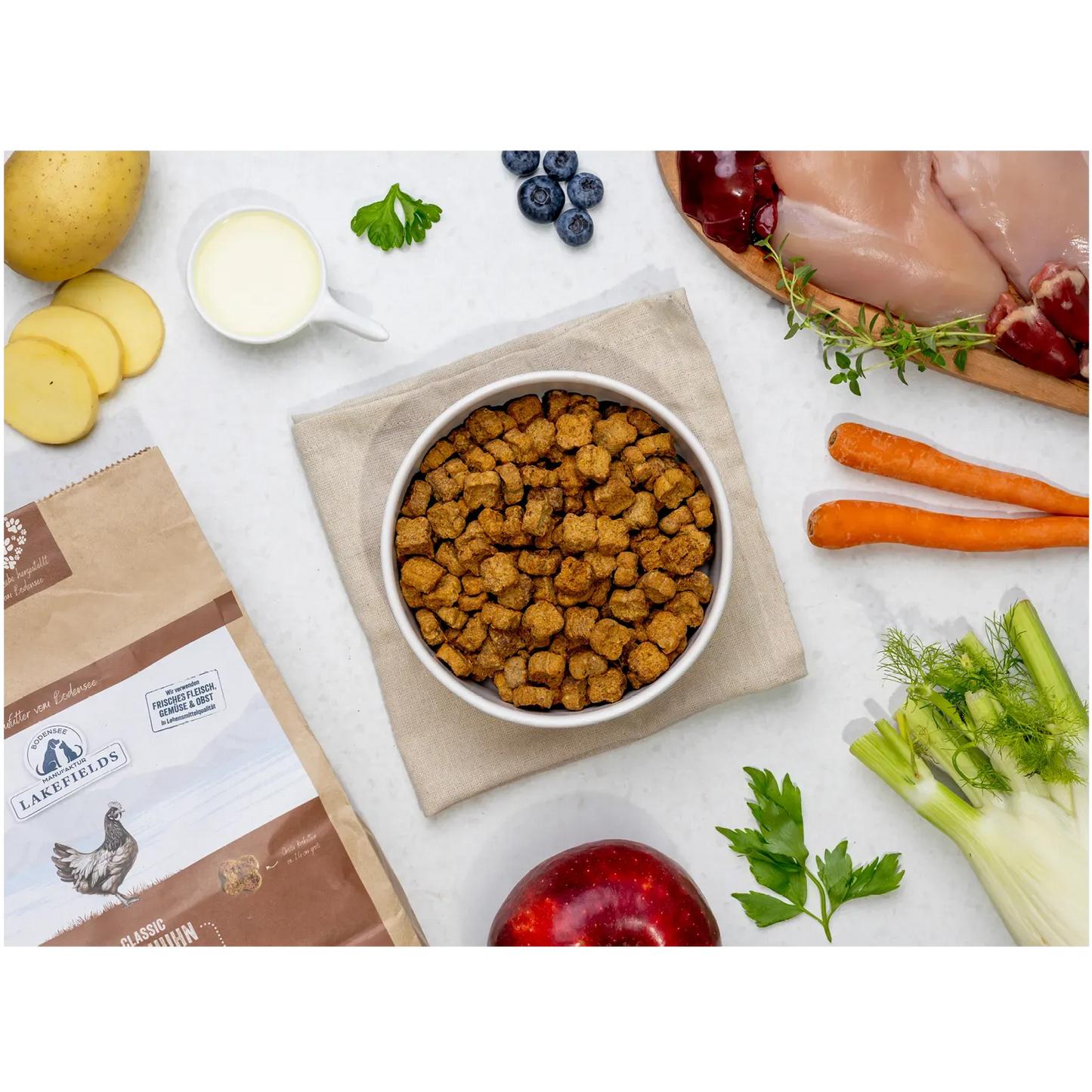 Lakefields Classic Trockenfutter Huhn
