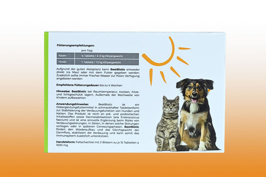BESTBIOTIC 30 Tabletten für Hunde und Katzen