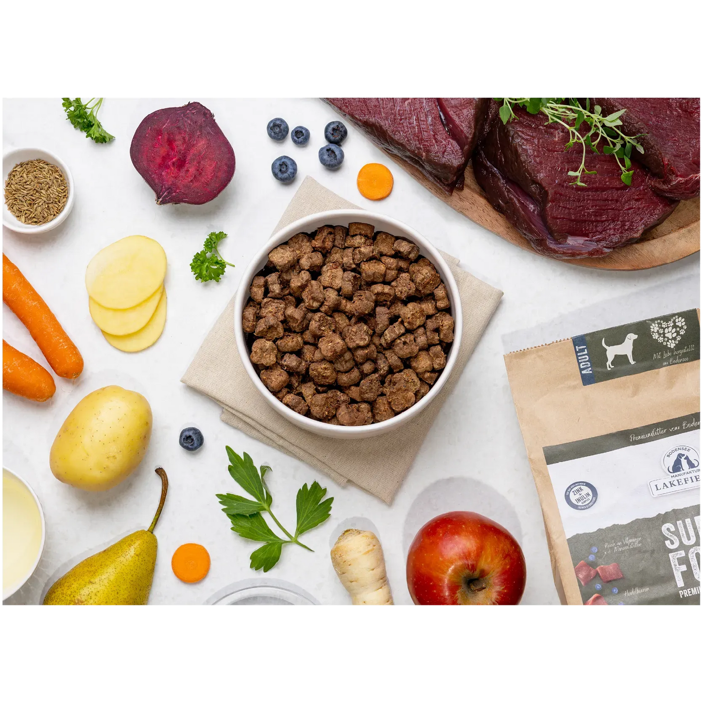 Lakefields Trockenfutter SUPERFOOD Wild