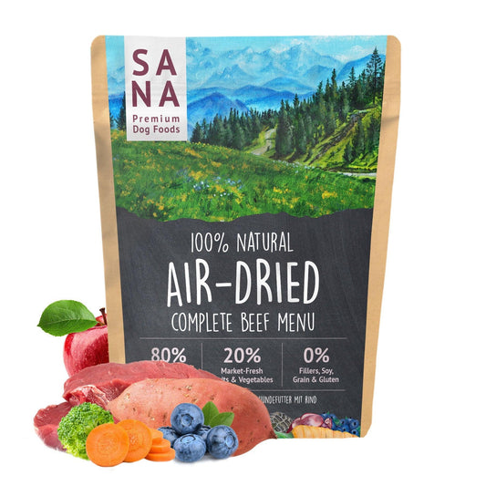 SANA Trocken Menü Rind – Air Dried Hundefutter