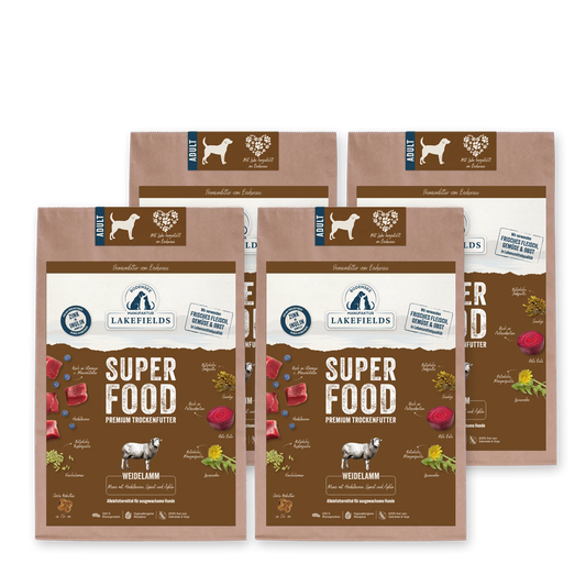 Lakefields Trockenfutter SUPERFOOD Lamm